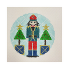 Blue Nutcracker Round-The Fancy Stitch