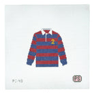 PS-43 Red & Blue Rugby Front View 