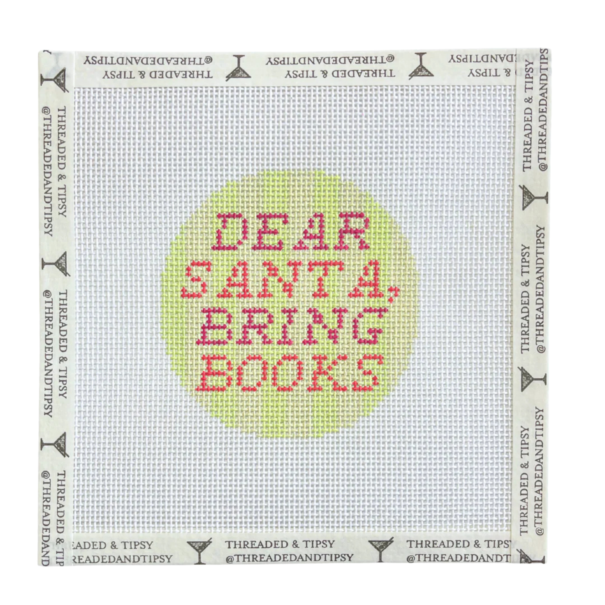 Dear Santa Bring Books-The Fancy Stitch