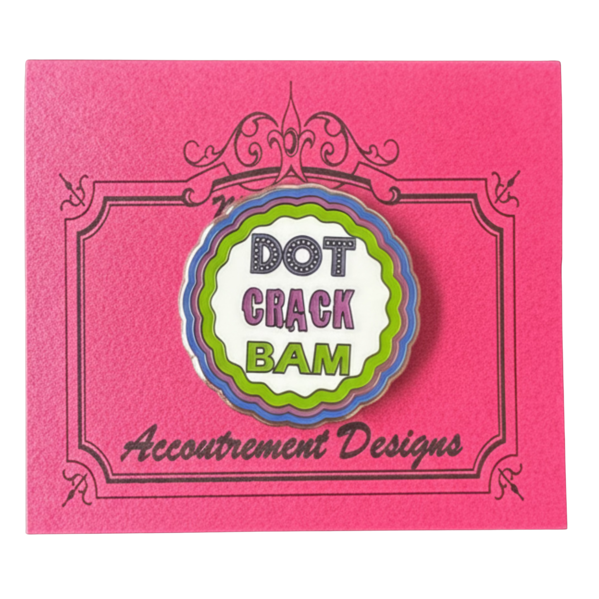 Dot Crack Bam Needle Minder-The Fancy Stitch