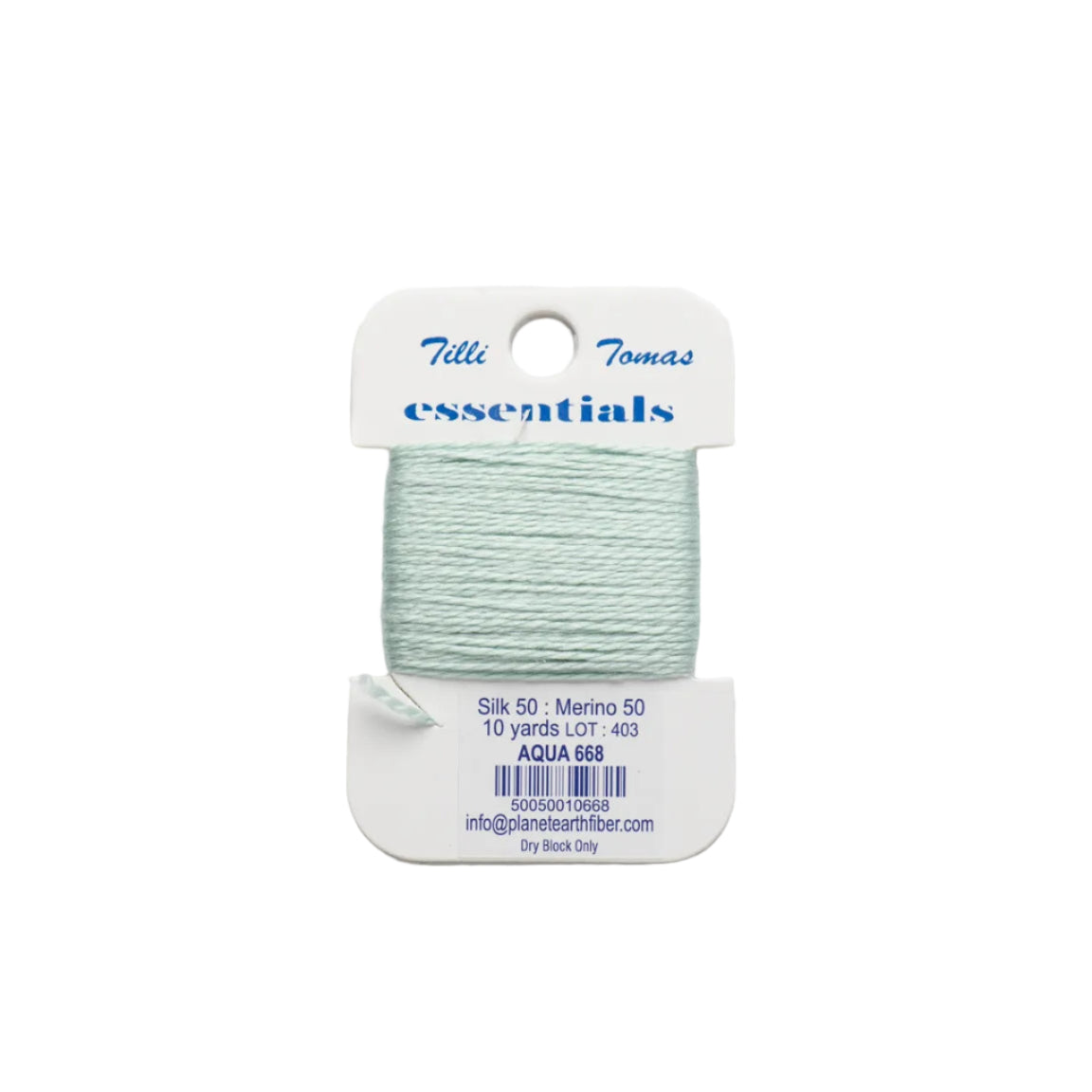Essentials - 668 Aqua- The Fancy Stitch