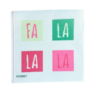 Fa La La La Coasters-The Fancy Stitch