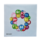 Glass Ornament Wreath-The Fancy Stitch