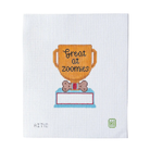 Great At Zoomies Trophy-The Fancy Stitch