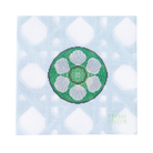 Green Oyster Plate-The Fancy Stitch