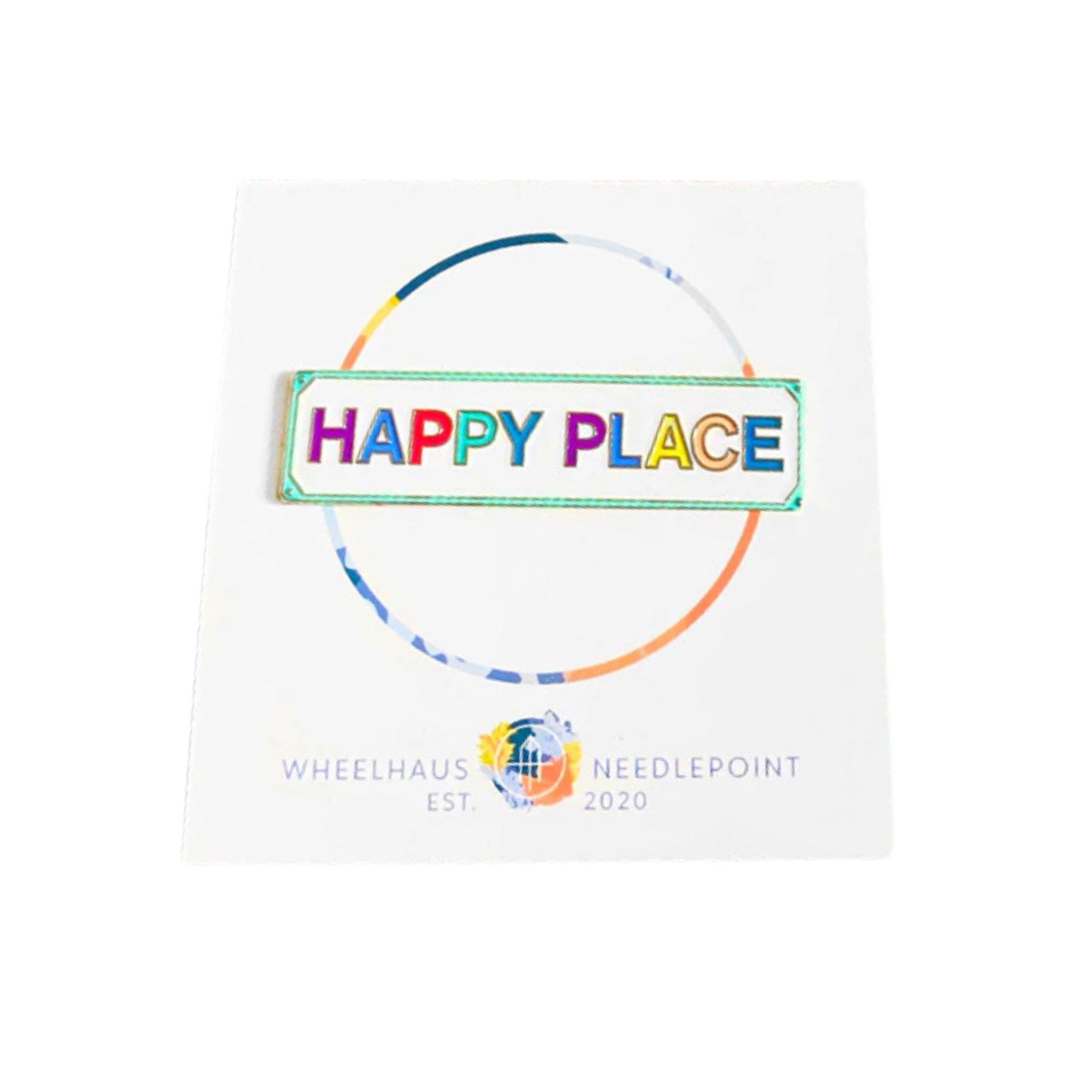 Happy Place Needle Minder-Fancy Stitch