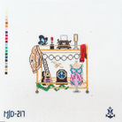 Eras Bar Cart- Fancy Stitch