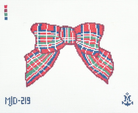 Plaid Bow- Fancy Stitch
