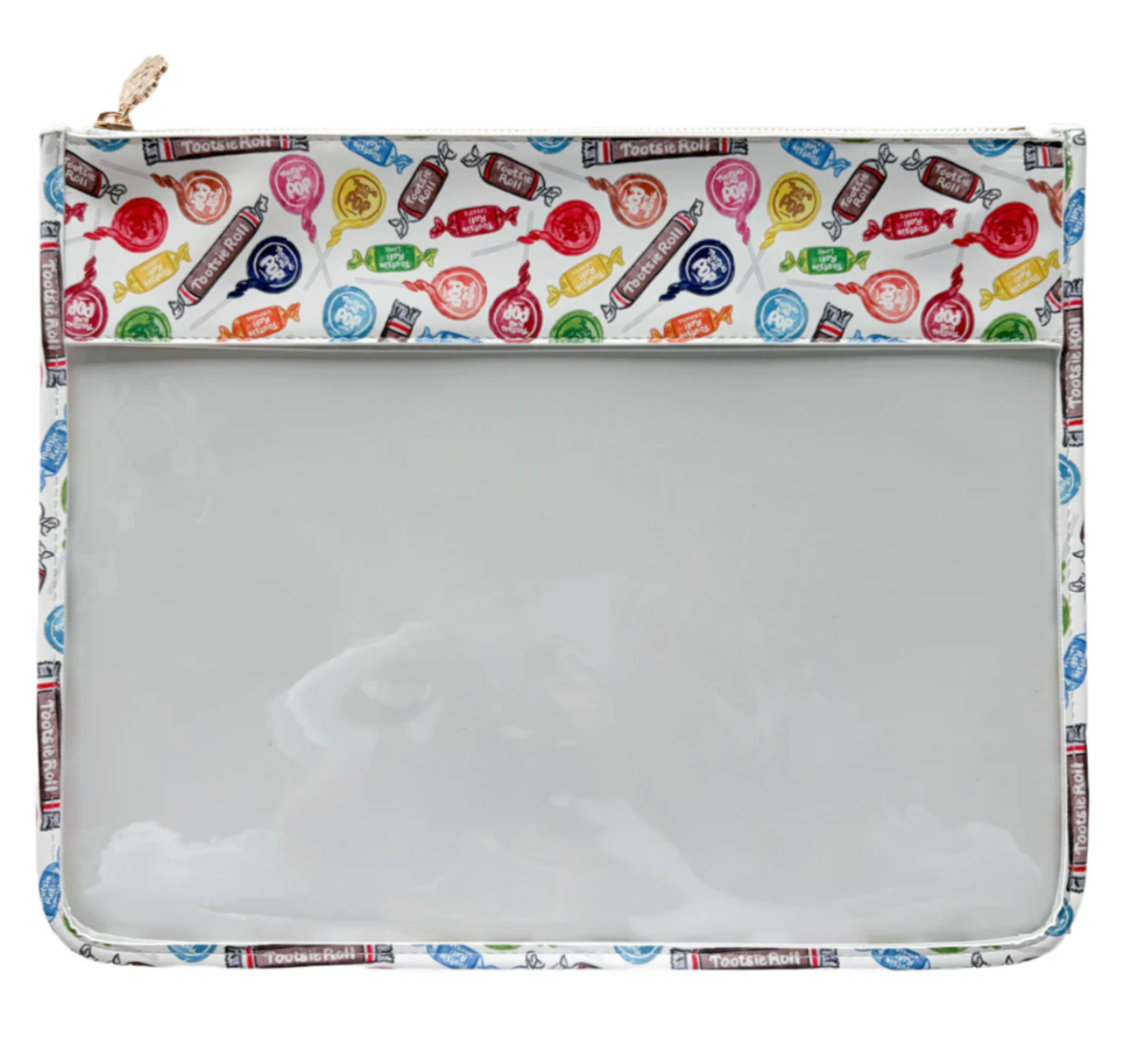 All Tootsie Pattern Leather Project Bag-The Fancy Stitch