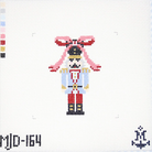 Nutcracker with Bow- Fancy Stitch