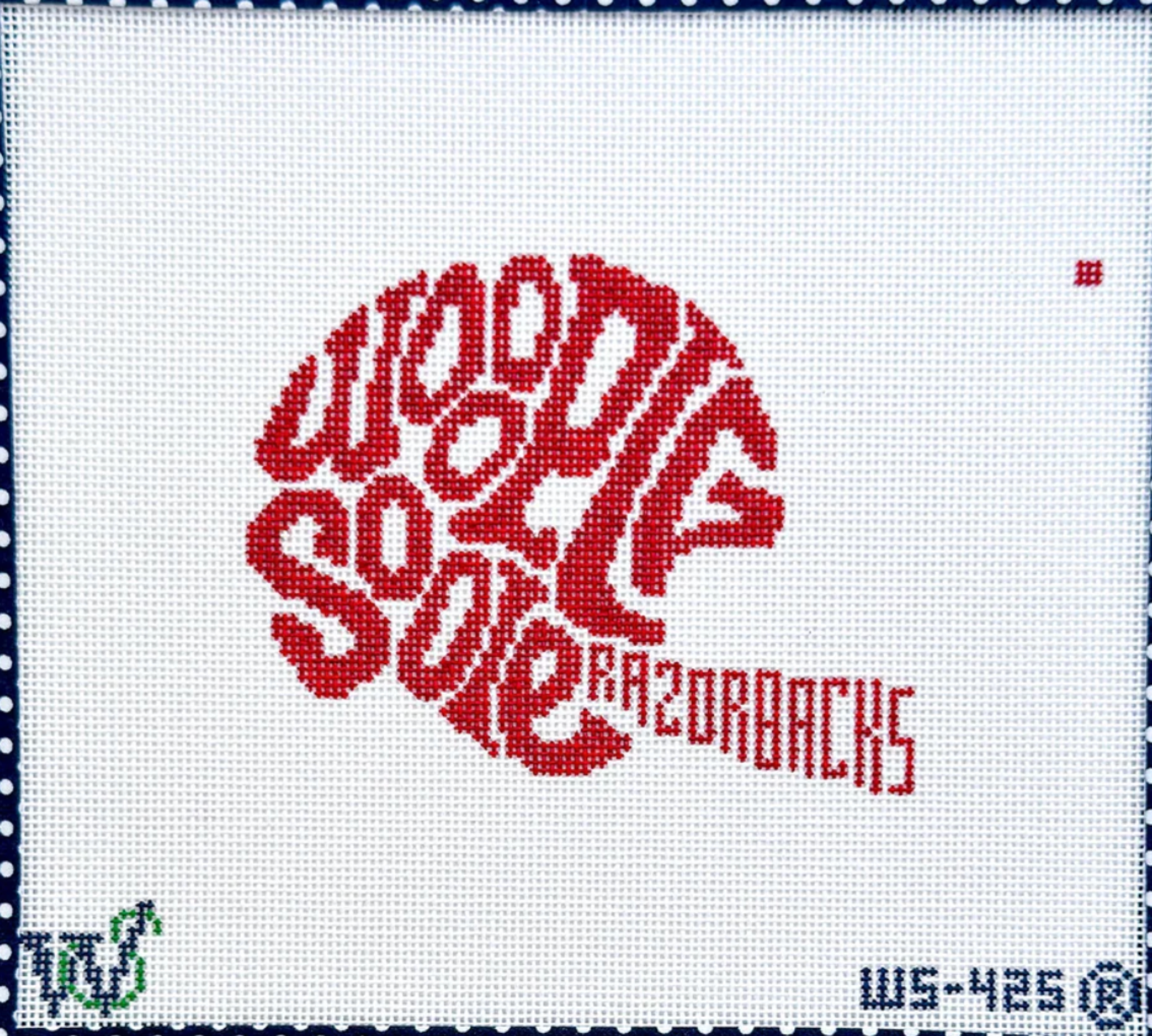 Arkansas Helmet- Fancy Stitch