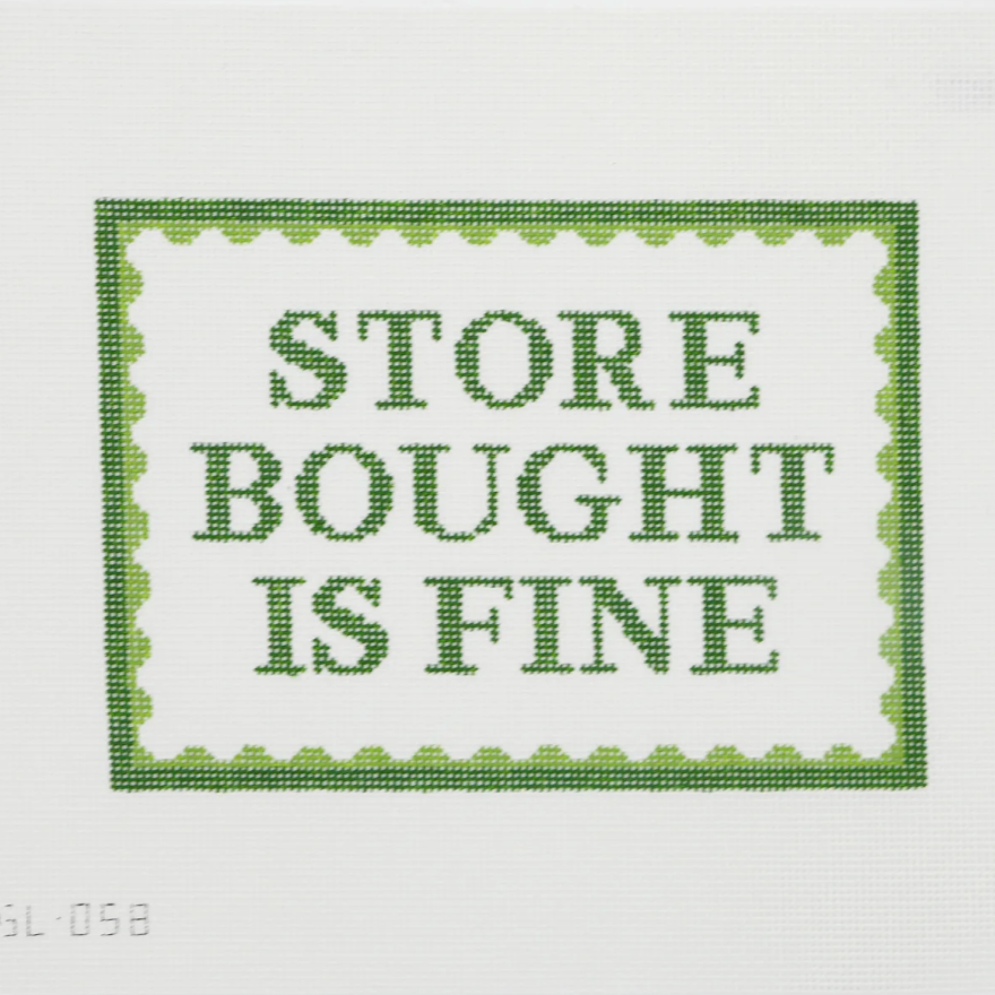 Store Bought is Fine- Fancy Stitch