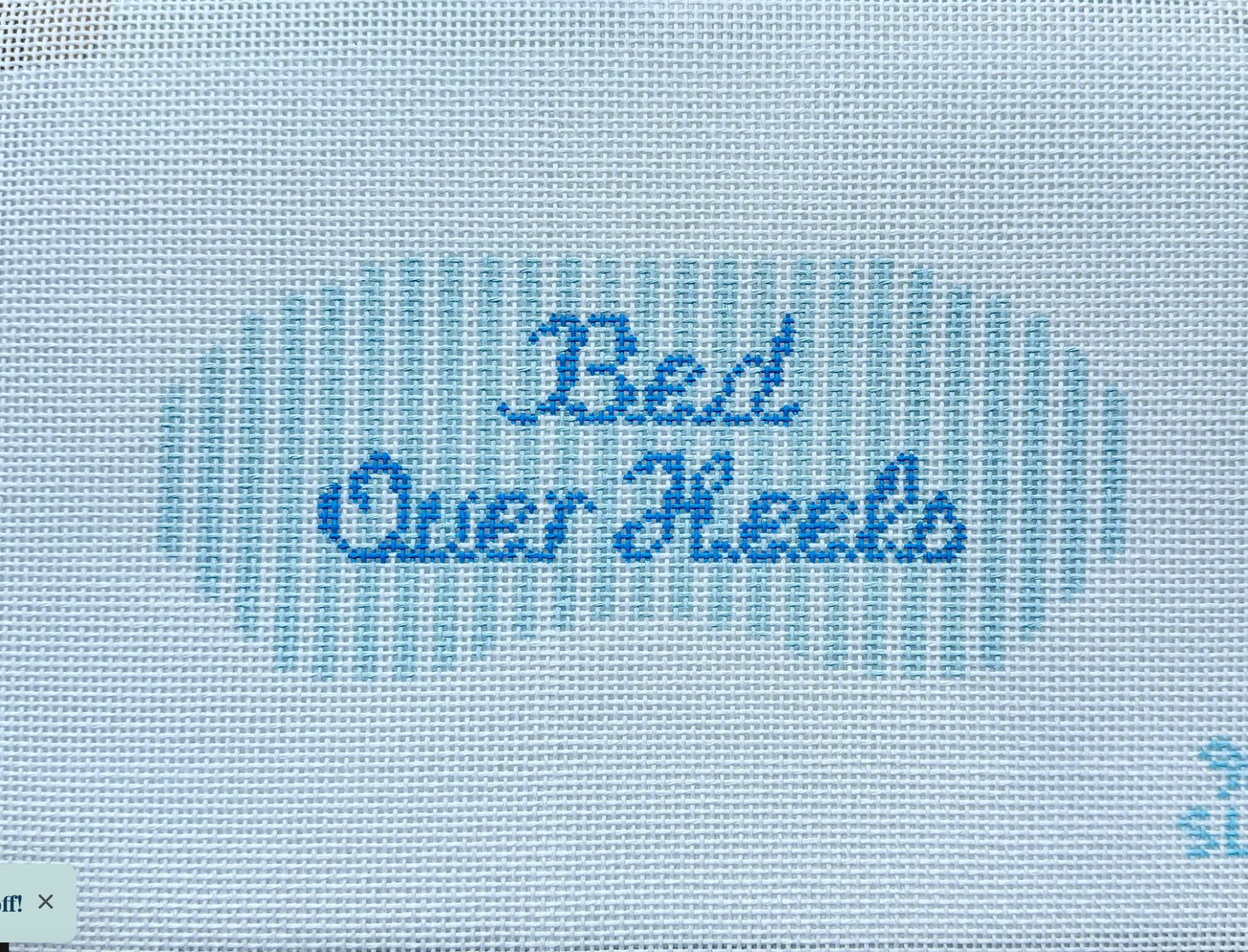 Bed Over Heels, Eye Mask- The Fancy Stitch