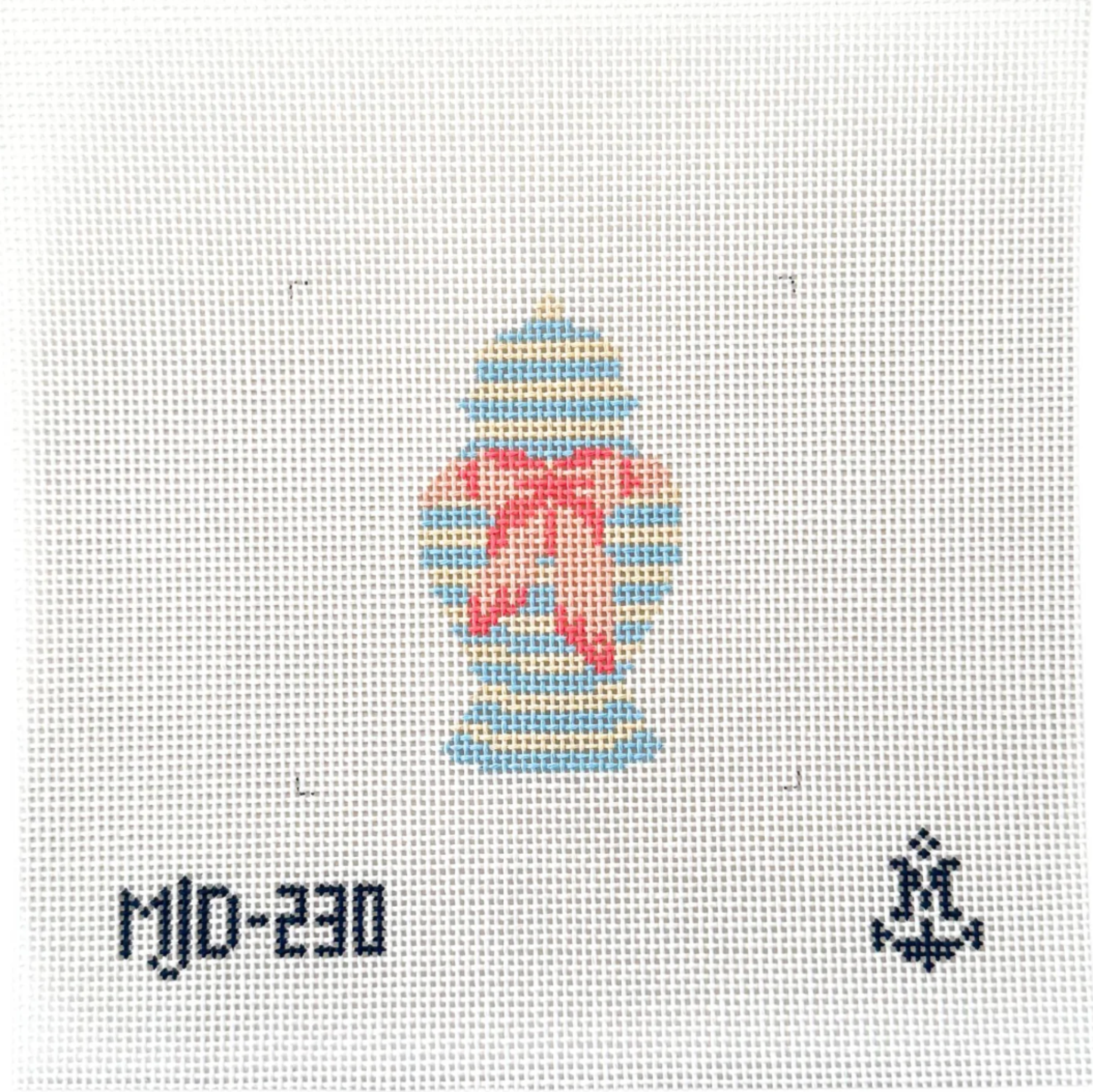 Preppy Jar- Fancy Stitch