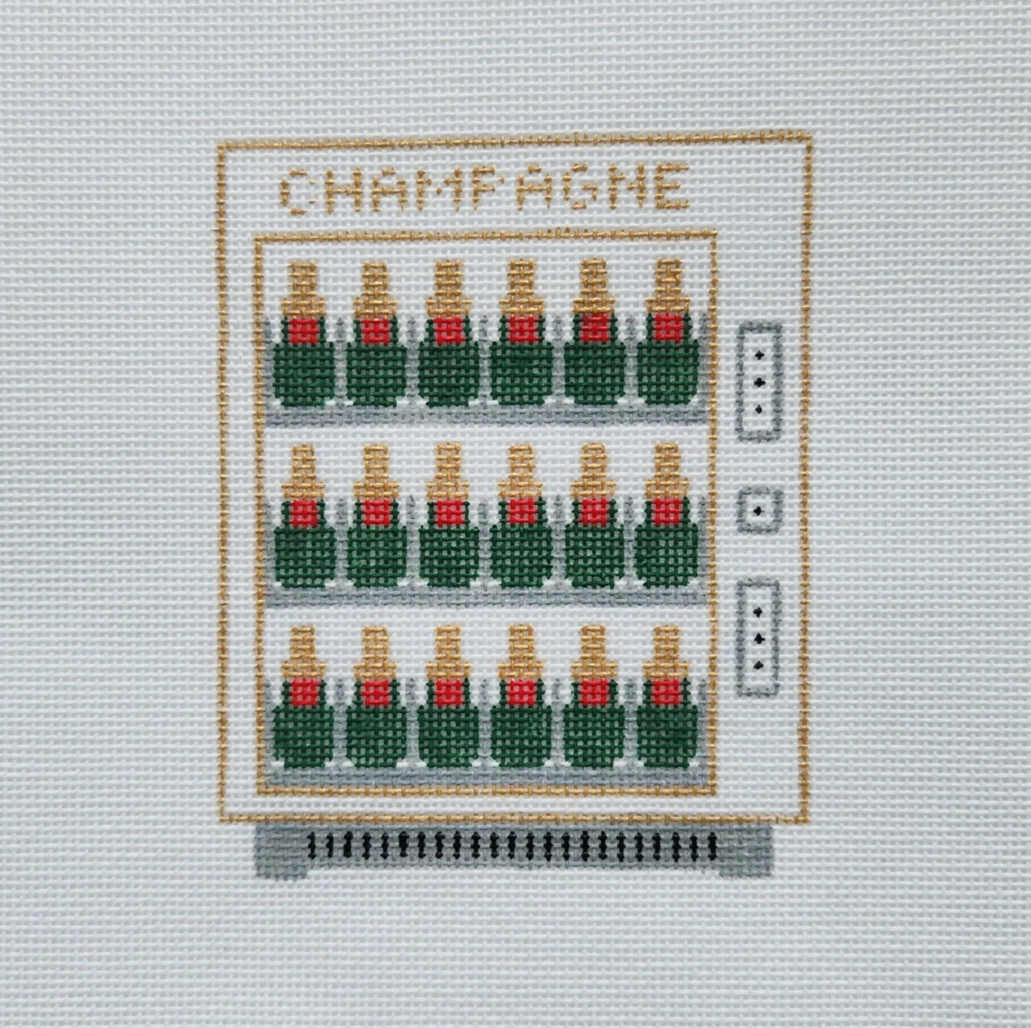 Champagne Vending Machine- Fancy Stitch 