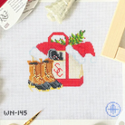 Santa's Tote- Fancy Stitch 