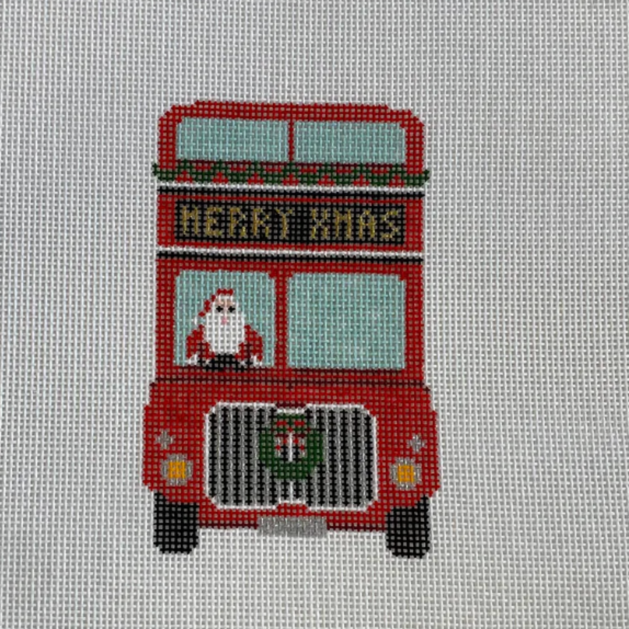 Double Decker Bus- The Fancy Stitch