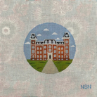 Old Main Round-Fancy Stitch