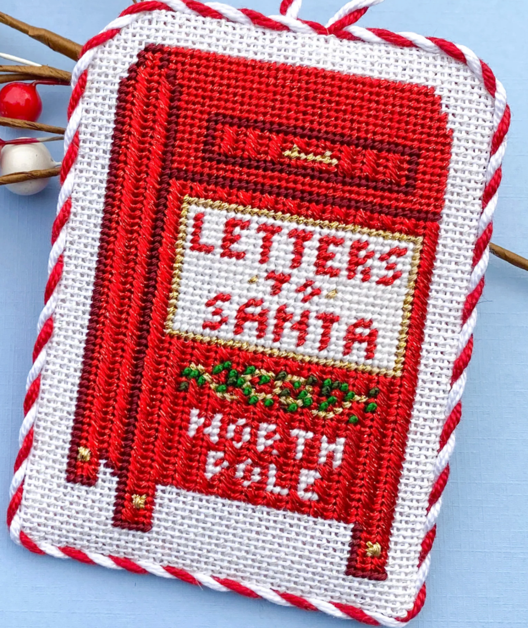 Letters to Santa Mailbox- Fancy Stitch 