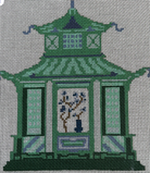 Green Pagoda-Facny Stitch