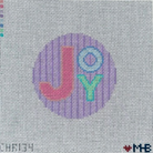 (WS) JOY Stripes Round- The Fancy Stitch