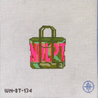 Camo NDLPT Tote- Fancy Stitch