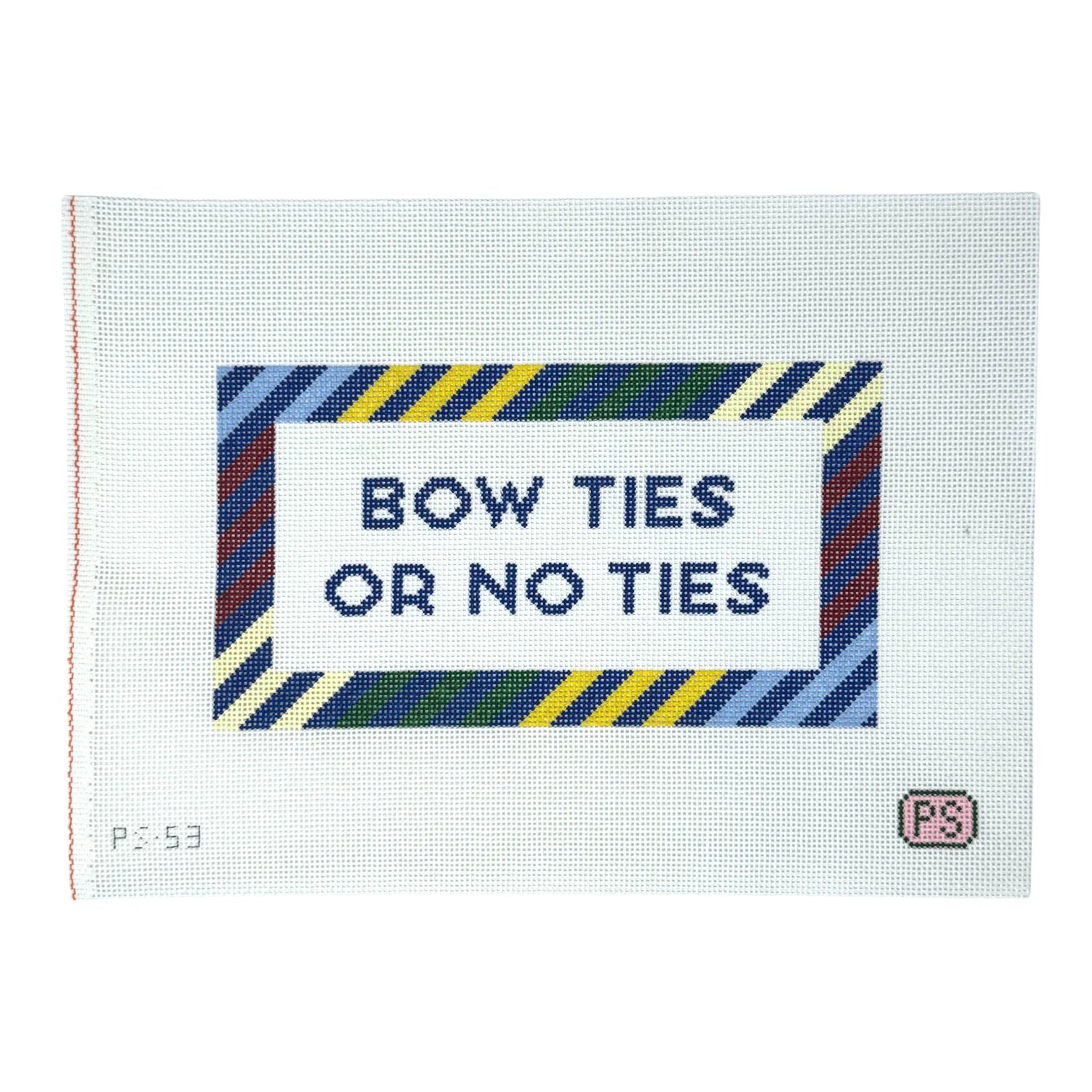 PS-53 Bow Ties or No Ties Front View 