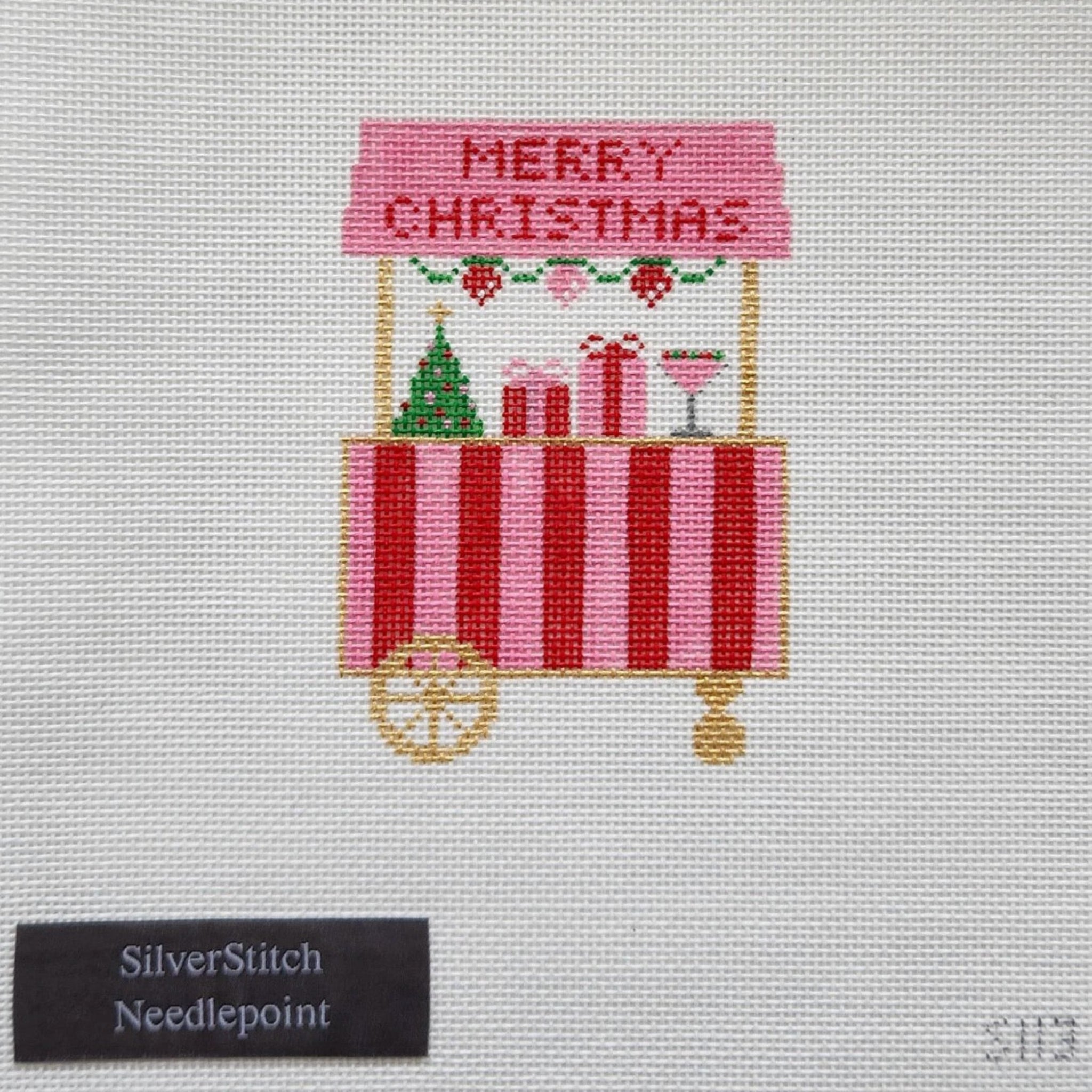 Christmas Cart- Fancy Stitch 