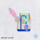 Sunny Days on the Beach Tote- Reading- Fancy Stitch