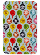 Blue Tootsie Pop Pattern Magnet Tin-The Fancy Stitch