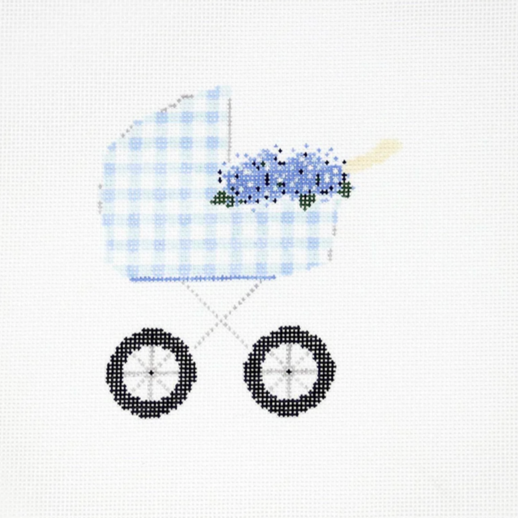 Baby Carriage- The Fancy Stitch
