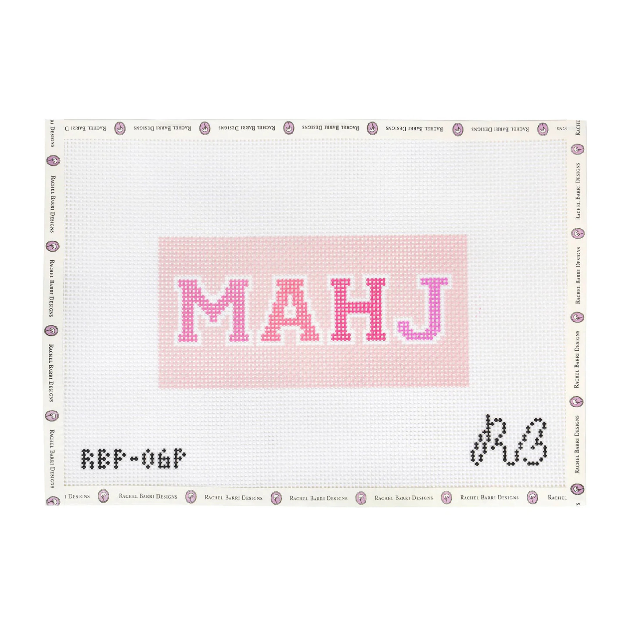 Mahj-Pink-The Fancy Stitch