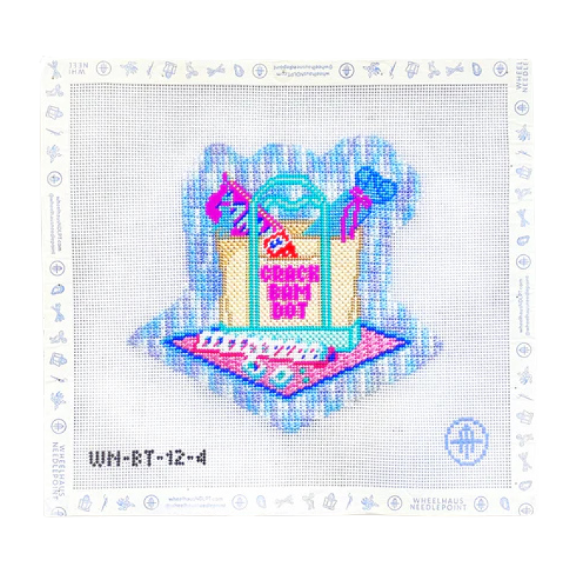 Mahjong Tote-Fancy Stitch