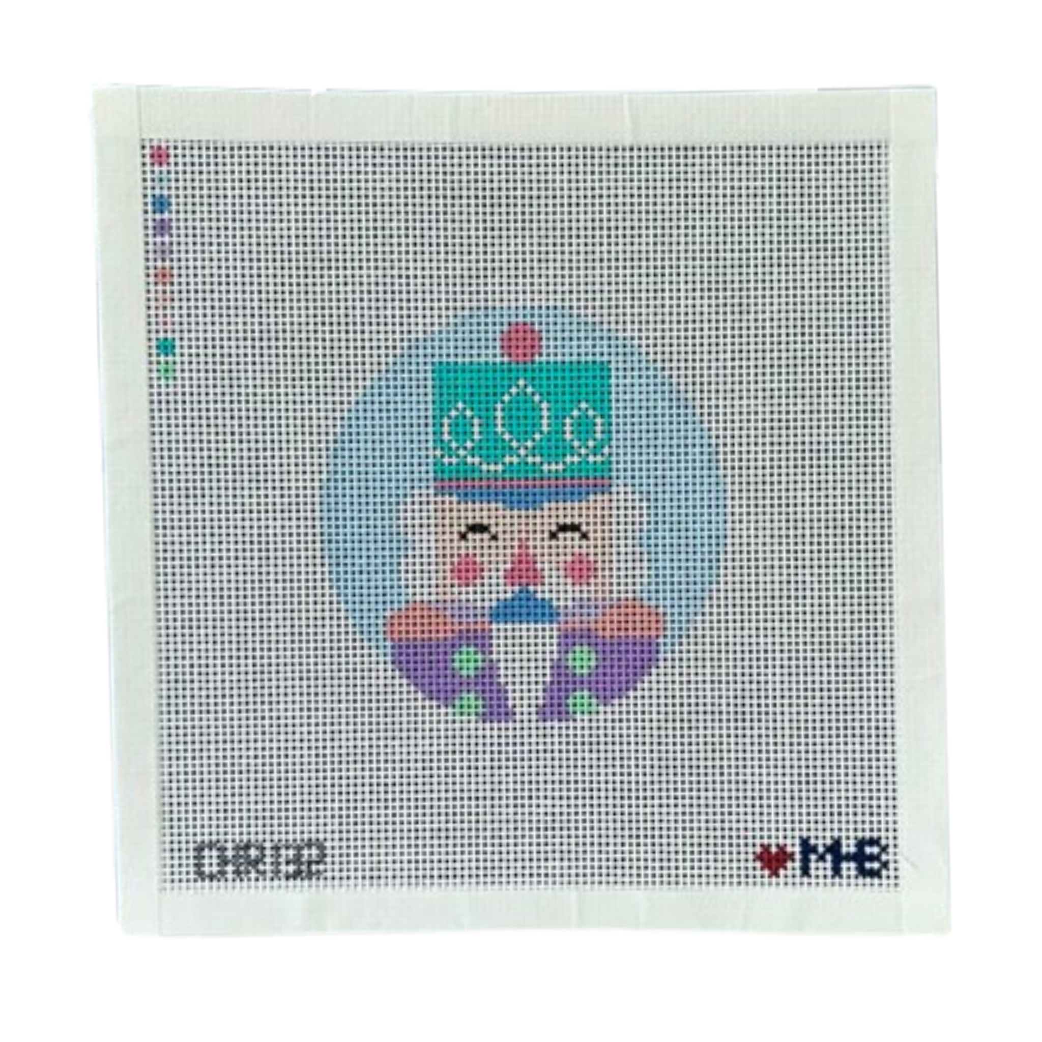 Nutcracker Grey Round - The Fancy Stitch