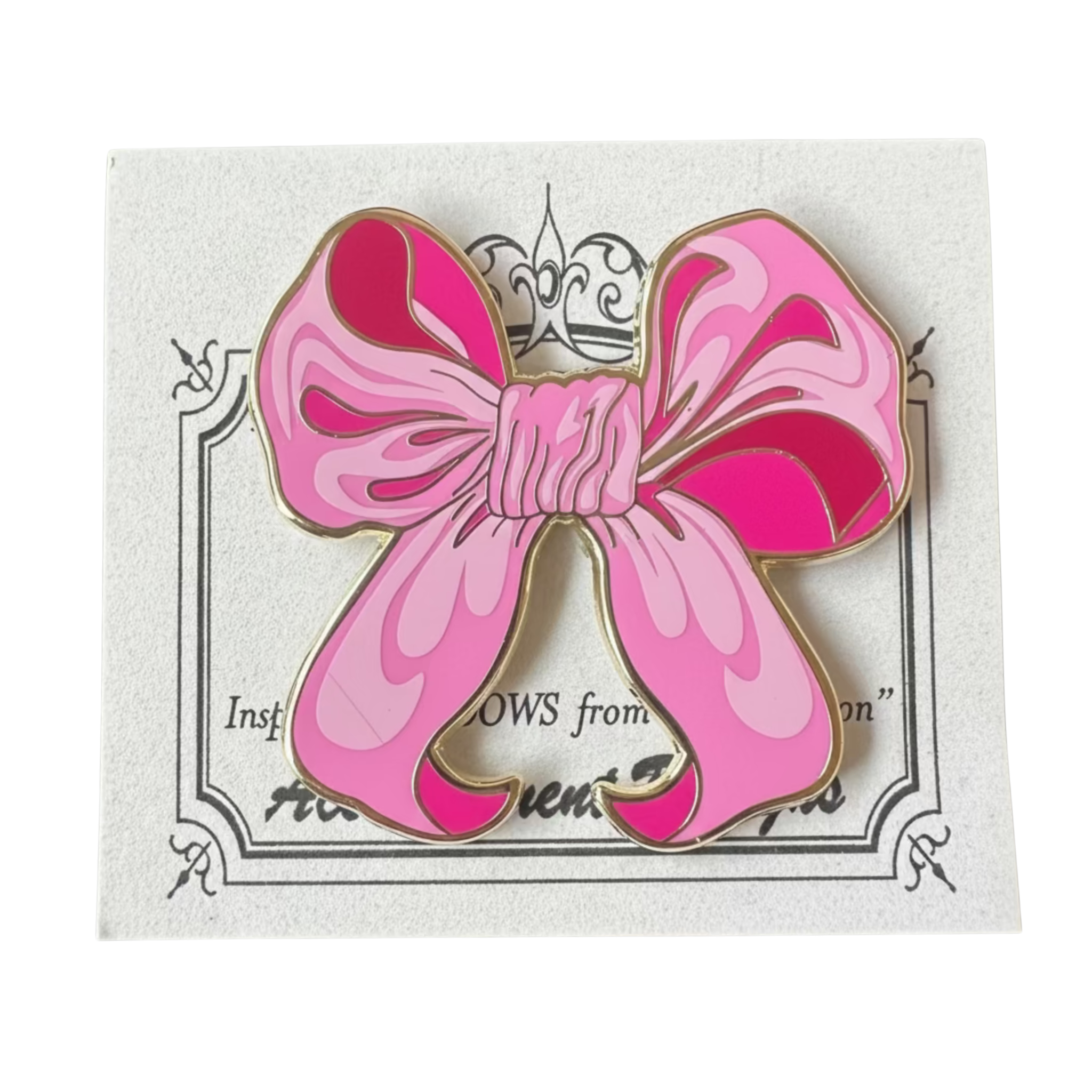 Pink Bow Needle Minder-The Fancy Stitch