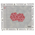 Pink Dice-The Fancy Stitch