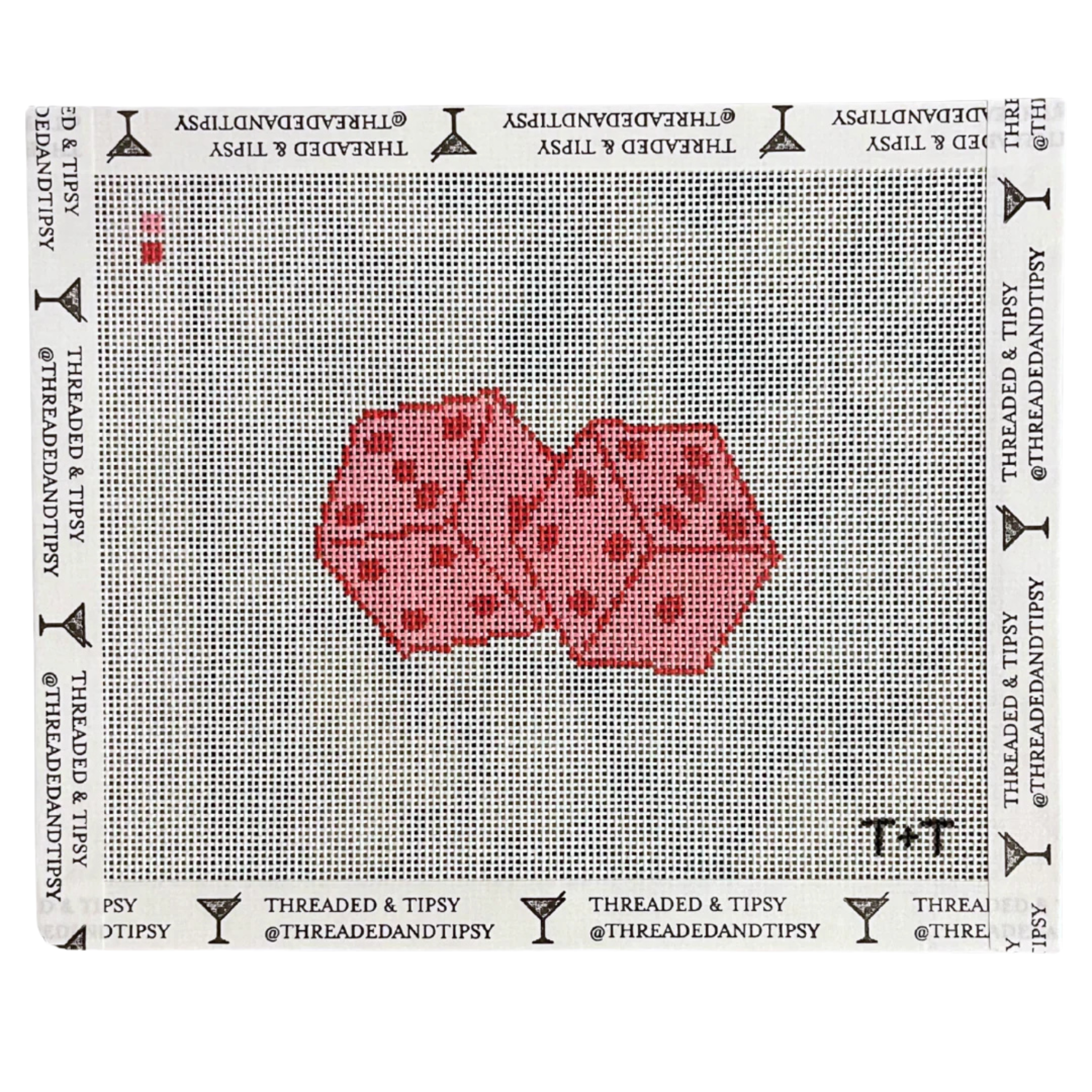 Pink Dice-The Fancy Stitch