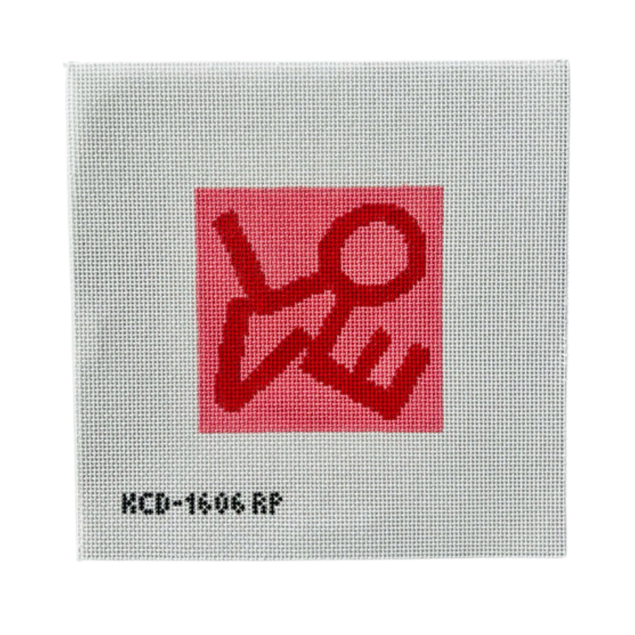 Pink and Red Love Canvas Printed-The Fancy Stitch
