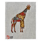 Plaid Giraffe in Spotted-The Fancy Stitch