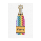 Rainbow Veuve Champagne-The Fancy Stitch
