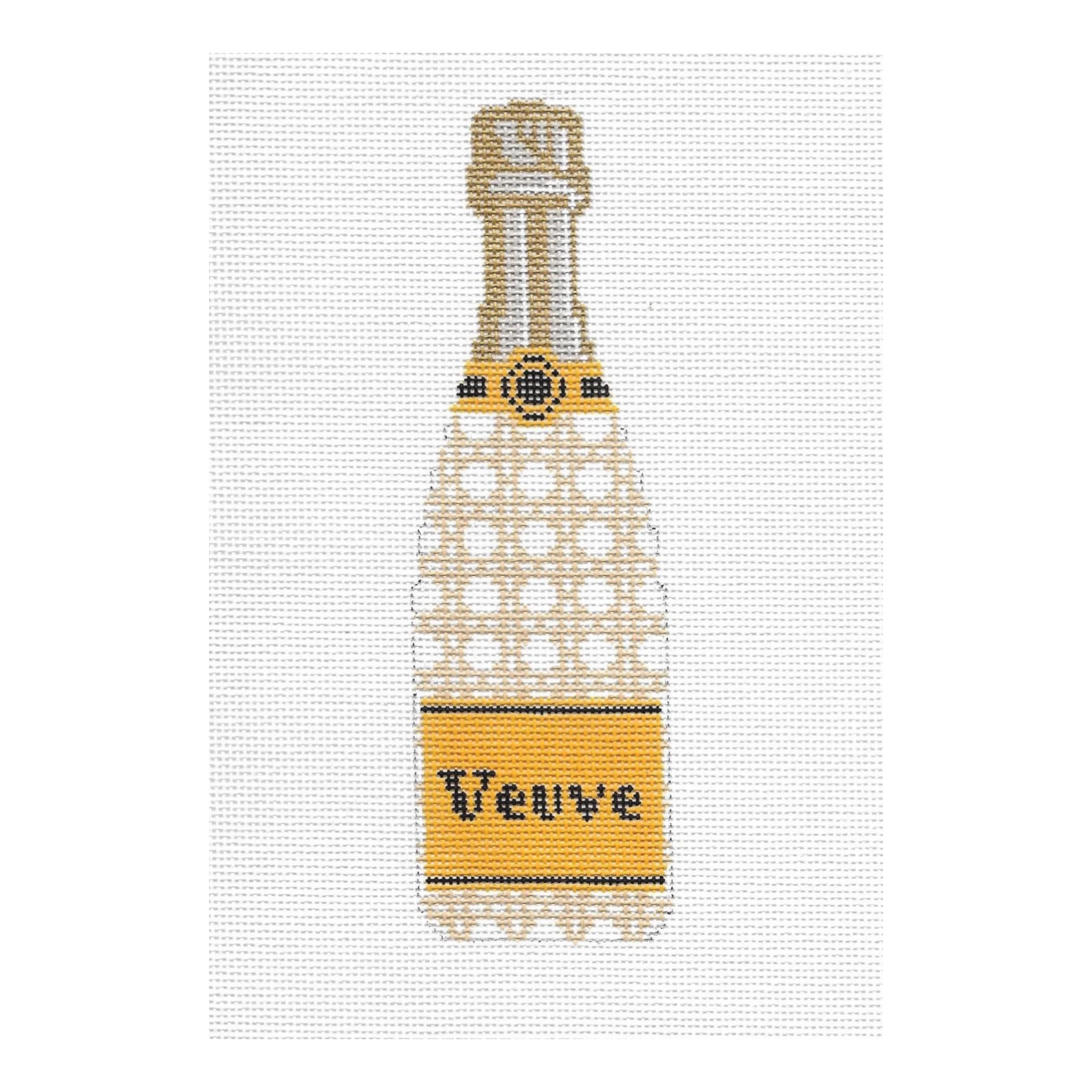 Rattan Cane Veuve Champagne-The Fancy Stitch