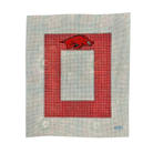Razorback Gingham Picture Frame-The Fancy Stitch