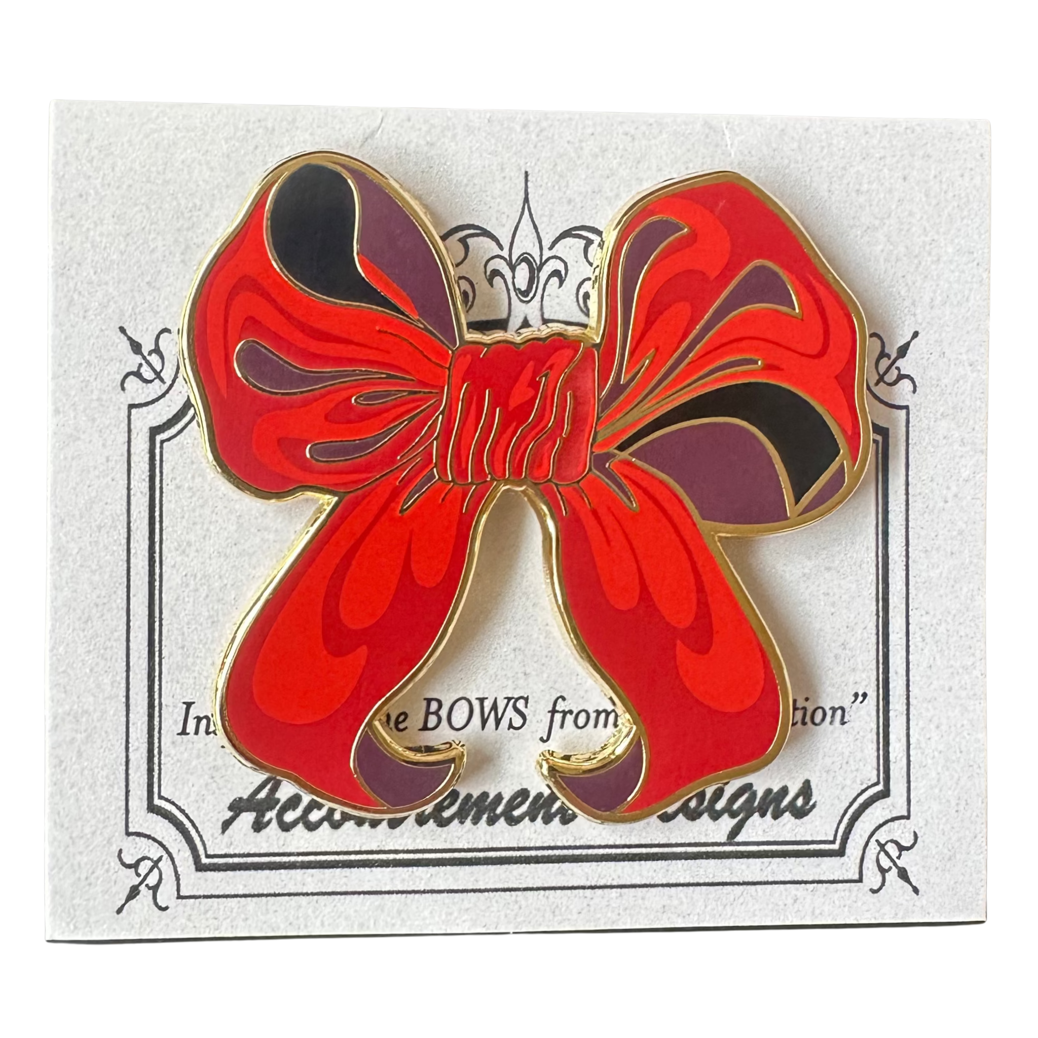 Red Bow Needle Minder-The Fancy Stitch