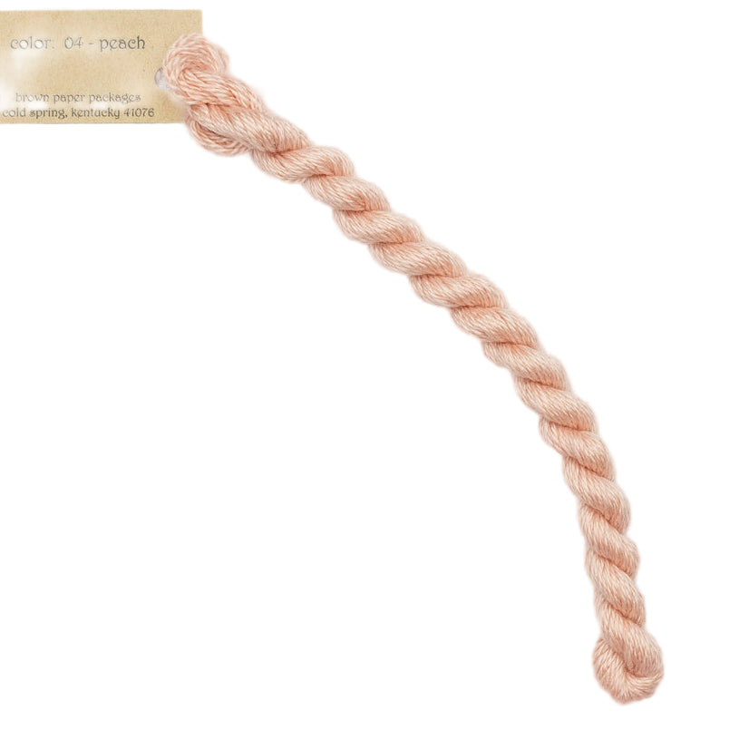 Silk & Ivory 004 Peach- The Fancy Stitch