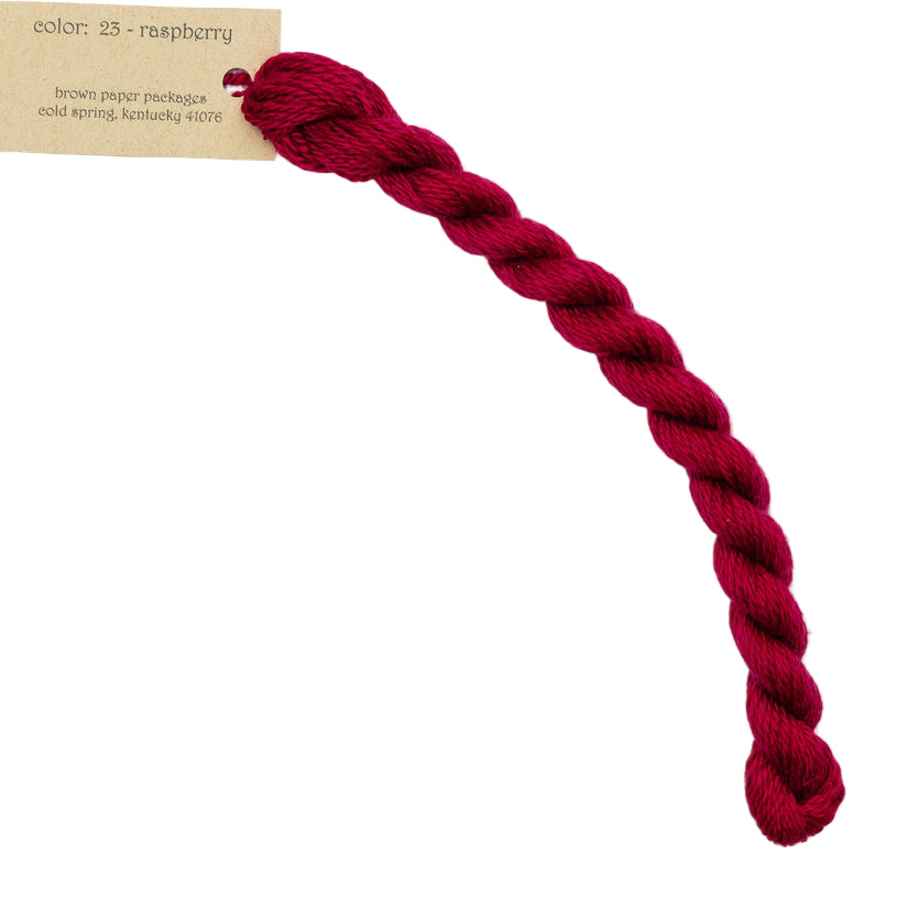 Silk & Ivory 023 Raspberry- The Fancy Stitch