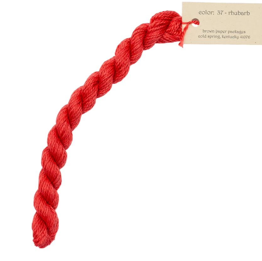 Silk & Ivory 037 Rhubarb- The Fancy Stitch