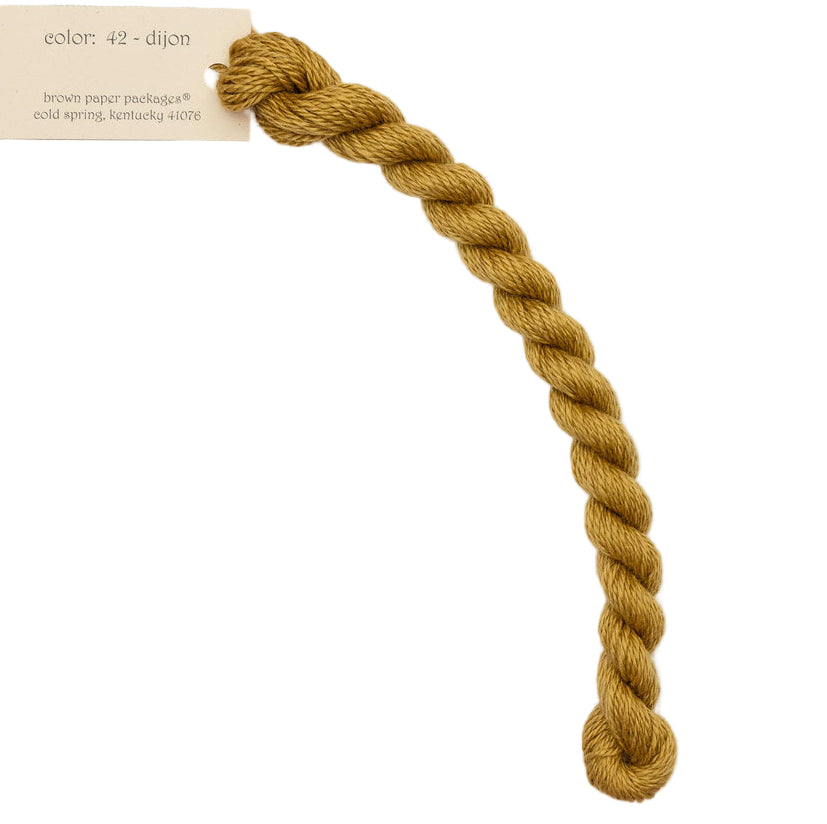 Silk & Ivory 042 Dijon- The Fancy Stitch 