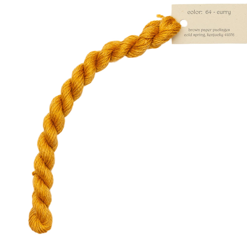 Silk & Ivory 064 Curry- The Fancy Stitch