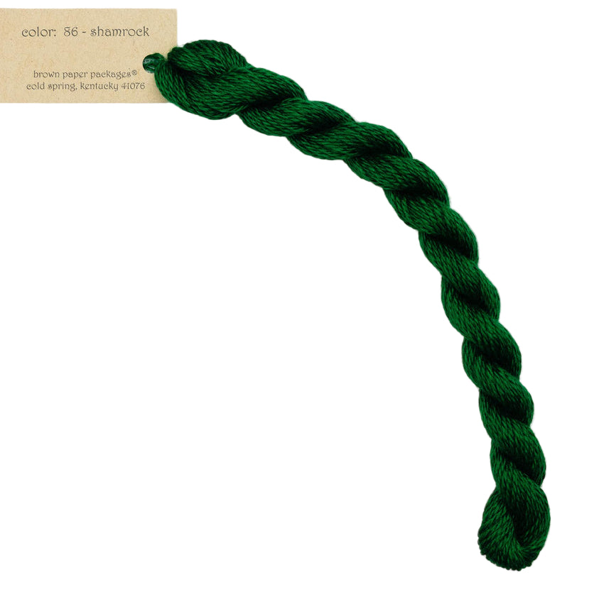 Silk & Ivory 086 Shamrock- The Fancy Stitch