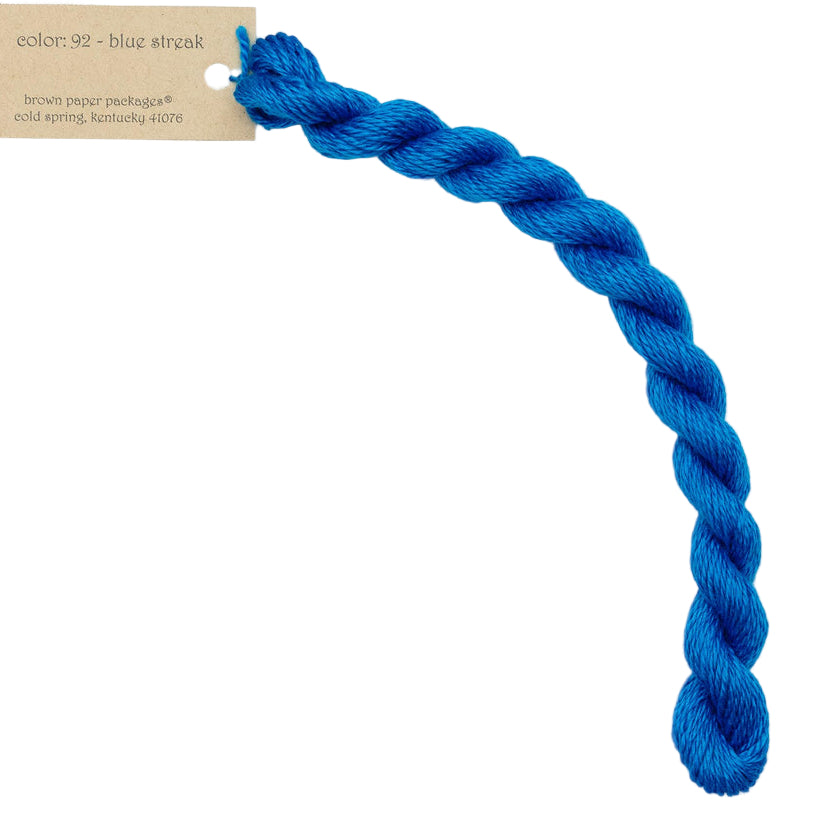 Silk & Ivory 092 Blue Steak- The Fancy Stitch